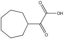 2-cycloheptyl-2-oxoacetic acid Struktur