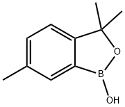 1,3-dihydro-1-hydroxy-3,3,6-trimethyl-2,1-benzoxaborole Struktur