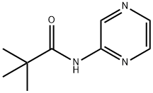 2,2-dimethyl-N-2-pyrazinylPropanamide Struktur