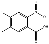 4-Fluoro-5-methyl-2-nitro-benzoic acid Struktur