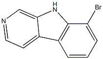 9H-Pyrido[3,4-b]indole, 8-bromo-
 Struktur