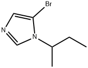 1-sec-butyl-5-bromo-1H-imidazole Struktur