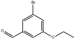 3-Bromo-5-ethoxybenzaldehyde Struktur