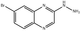 7-bromo-2-hydrazinylQuinoxaline Struktur