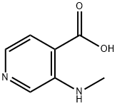 3-(methylamino)isonicotinic acid Struktur