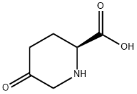 (2S)-5-氧代哌啶-2-羧酸 結(jié)構(gòu)式