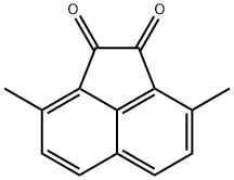 3,8-Dimethylacenaphthenequinone Struktur