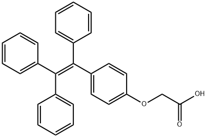 2-(4-(1,2,2-triphenylvinyl)phenoxy)acetic acid Structure