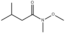 N-METHOXY-N,3-DIMETHYLBUTANAMIDE, 147356-77-2, 結(jié)構(gòu)式