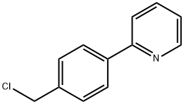 2-[4-(chloromethyl)phenyl]Pyridine Struktur