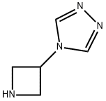 4-(3-azetidinyl)-4H-1,2,4-Triazole Struktur