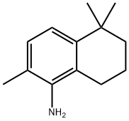 3,8,8-Trimethyl-5,6,7,8-tetrahydronaphthalen-1-amine Struktur