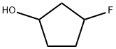 3-fluorocyclopentanol Struktur