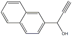 1-(2-Naphthyl)-2-propyn-1-ol Struktur