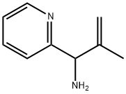 2-methyl-1-(pyridin-2-yl)prop-2-en-1-amine Struktur