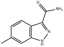 6-methyl-1h-indazole-3-carboxamide Struktur