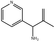 2-methyl-1-(pyridin-3-yl)prop-2-en-1-amine Struktur