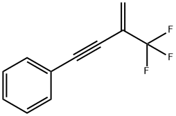 [3-(Trifluoromethyl)-3-buten-1-ynyl]benzene Struktur