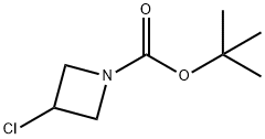 tert-butyl 3-chloroazetidine-1-carboxylate Struktur