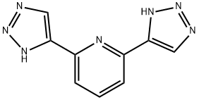 2,6-Di(2H-1,2,3-triazol-4-yl)pyridine Struktur