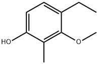 4-Ethyl-3-methoxy-2-methylphenol Struktur