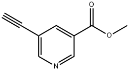 Methyl 5-ethynylnicotinate Struktur