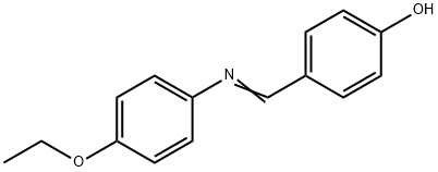 ALPHA-(4-ETHOXYPHENYLIMINO)-P-CRESOL Struktur