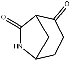 6-Aza-bicyclo[3.2.1]octane-2,7-dione Struktur