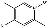 2,5-Dimethyl-4-chloropyridine n-oxide Struktur