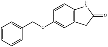 5-(Benzyloxy)indolin-2-one Struktur