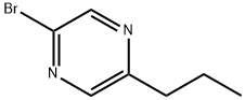 2-bromo-5-propylPyrazine Struktur