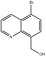 5-bromo-8-quinolinemethanol Struktur