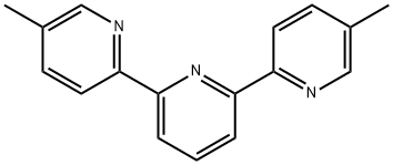 2,6-di(5-methylpyridine-2-yl)pyridine Struktur