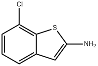 7-Chlorobenzo[b]thiophen-2-amine Struktur