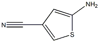 5-aminothiophene-3-carbonitrile Struktur