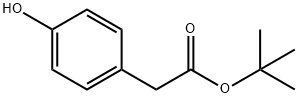 tert-butyl 2-(4-hydroxyphenyl)acetate Struktur