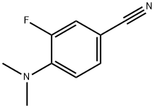 4-(dimethylamino)-3-fluorobenzonitrile Struktur