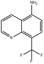 8-(trifluoromethyl)quinolin-5-amine Struktur