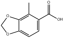 4-Methyl-1,3-benzodioxole-5-carboxylic acid|4-甲基苯并[D] [1,3]間二氧雜環(huán)戊烯-5-羧酸