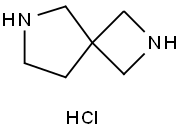 2,6-diazaspiro[3.4]octane dihydrochloride Struktur