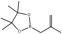 4,4,5,5-tetramethyl-2-(2-methylallyl)-1,3,2-dioxaborolane Struktur