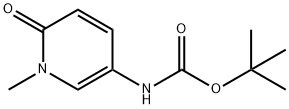 tert-Butyl (1-methyl-6-oxo-1,6-dihydropyridin-3-yl)carbamate Struktur