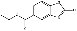 Ethyl 2-chlorobenzo[d]thiazole-5-carboxylate Struktur