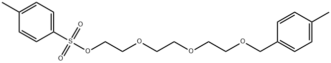 Triethylene glycol 4-methylbenzyl ether tosylate Struktur