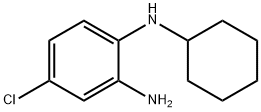 4-chloro-N1-cyclohexylbenzene-1,2-diamine Struktur