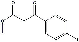 Methyl 3-(4-Iodophenyl)-3-oxopropionate Struktur