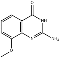 4(3H)-Quinazolinone, 2-amino-8-methoxy- Struktur