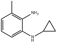 N1-cyclopropyl-3-methylbenzene-1,2-diamine Struktur