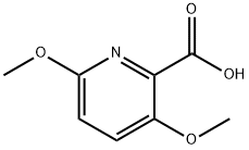 3,6-dimethoxypicolinic acid Struktur