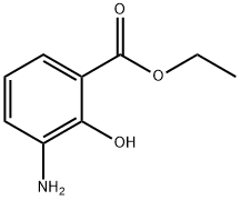 ethyl 3-amino-2-hydroxybenzoate Struktur